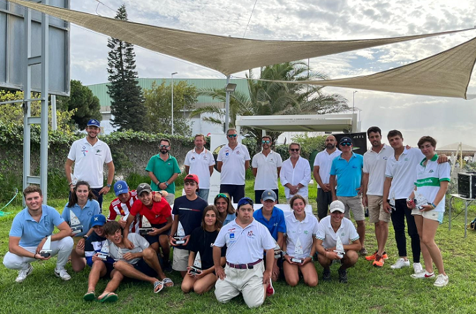 Entrega de trofeos de las Copas de Andalucía de ILCA 4, ILCA 6 e ILCA 7